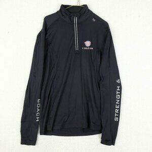 Lululemon Jacket Mens Small Black Quarter Zip Athletic Performance Stretch Coach